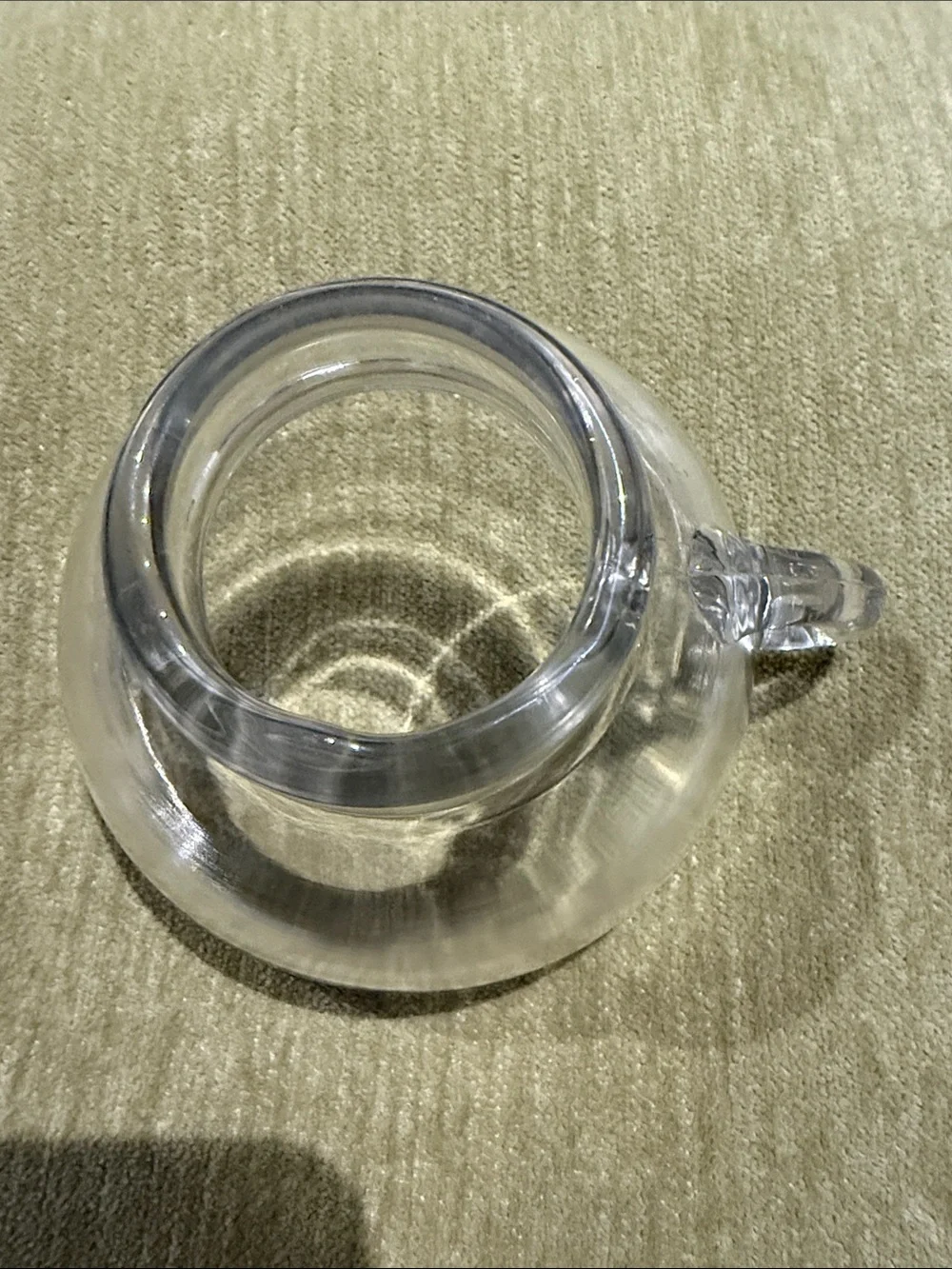 Vintage 1940s 1950s  Glass Canning Funnel